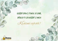 Dárková karta k výročí pro muže