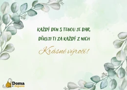 Přání k výročí pro muže