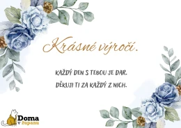 Přání k výročí pro ženu