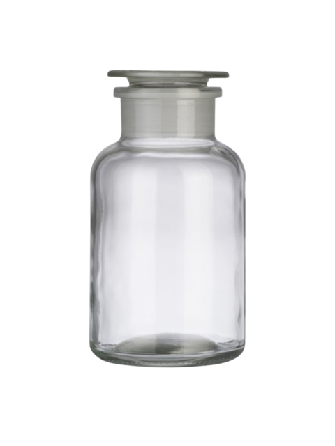 Skleněná dóza na koupelovou sůl, čirá, 1000 ml