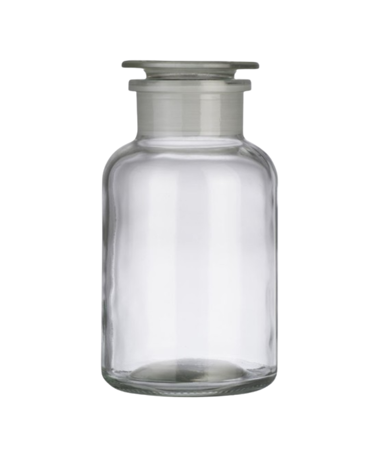 Skleněná dóza se zátkou, čirá, 1000 ml