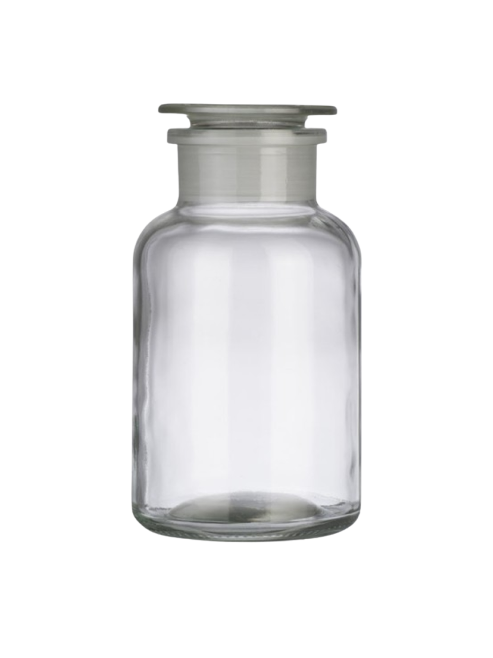Skleněná dóza se zátkou, čirá, 2000 ml