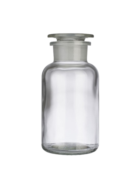 Skleněná dóza na koupelovou sůl, čirá, 500 ml