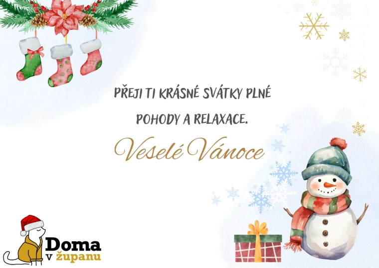 Přání Veselé Vánoce