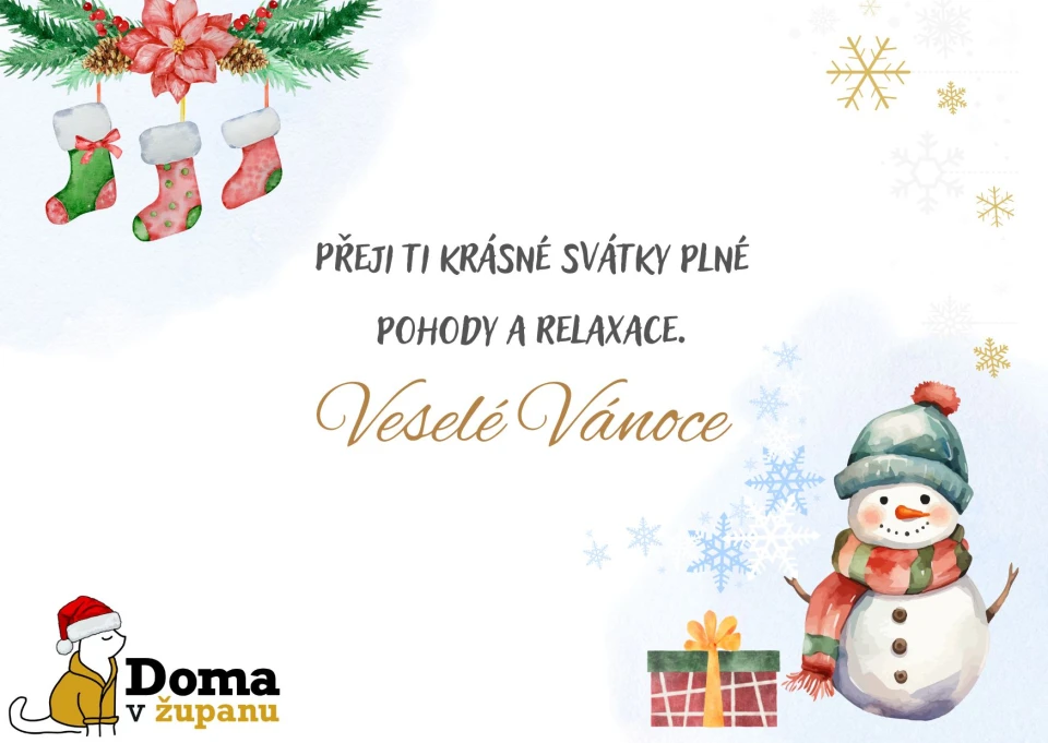 Přání Veselé Vánoce