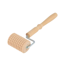 Dřevěný masážní ruční váleček