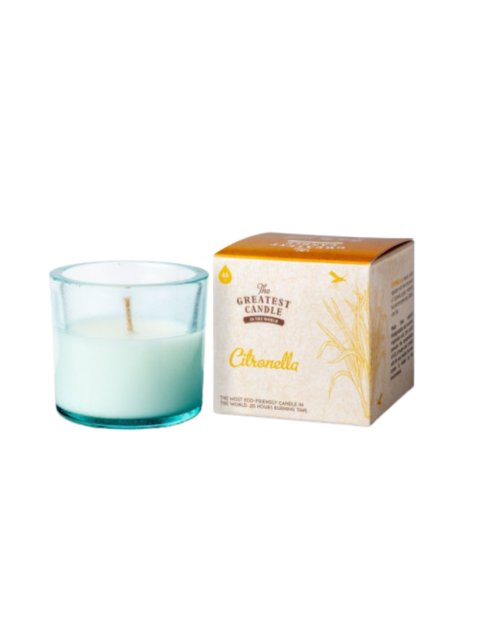 The Greatest Candle Vonná svíčka ve skle (75 g) - citronela