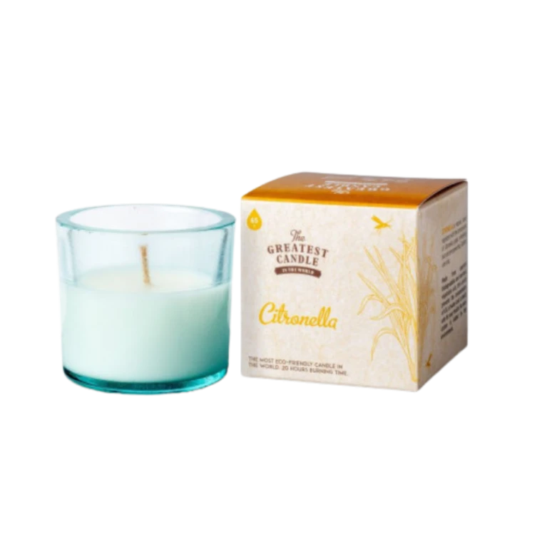 The Greatest Candle Vonná svíčka ve skle (75 g) - citronela