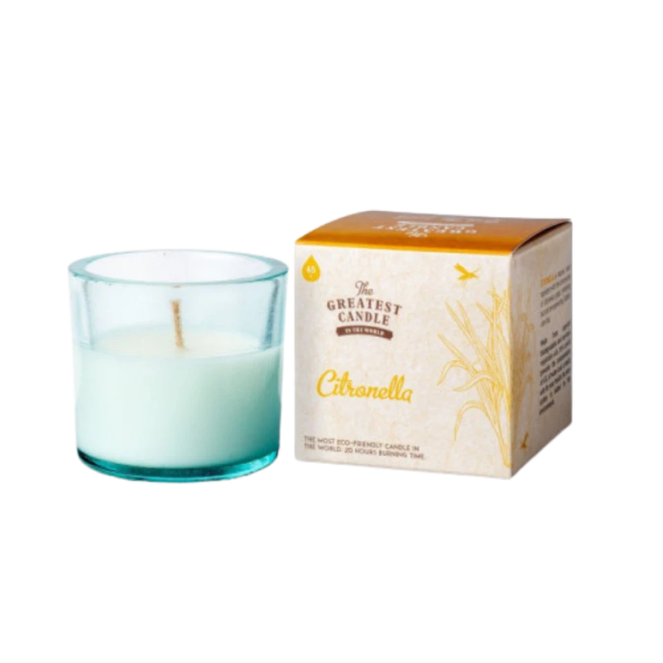 The Greatest Candle Vonná svíčka ve skle (75 g) - citronela