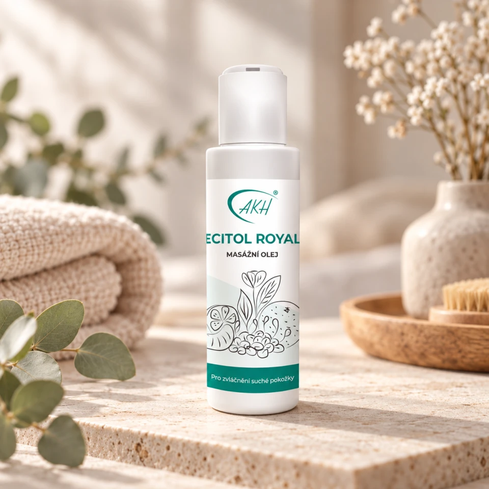 AKH Tělový olej Lecitol Royale, 100 ml