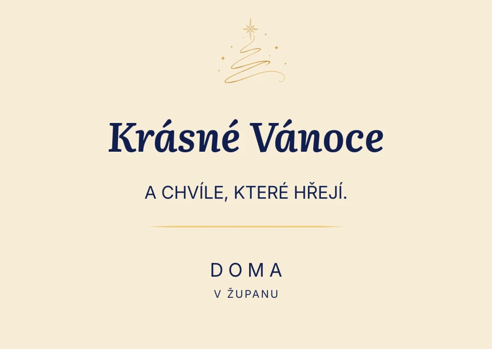 Dárková karta Krásné Vánoce