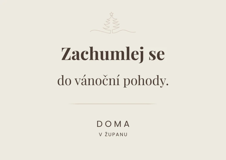 Dárková karta Zachulmej se do vánoční pohody