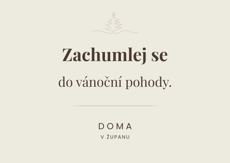Dárková karta Zachulmej se do vánoční pohody