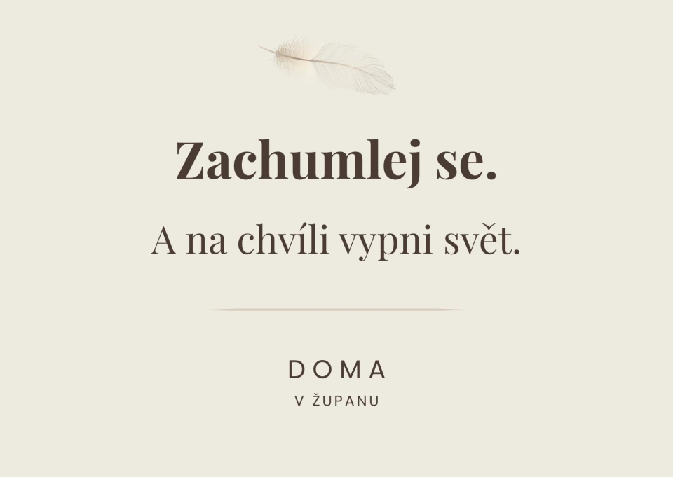 Dárková karta Zachulmej se a vypni svět