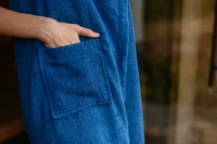 Dámský bavlněný saunový kilt, Námořnická modř