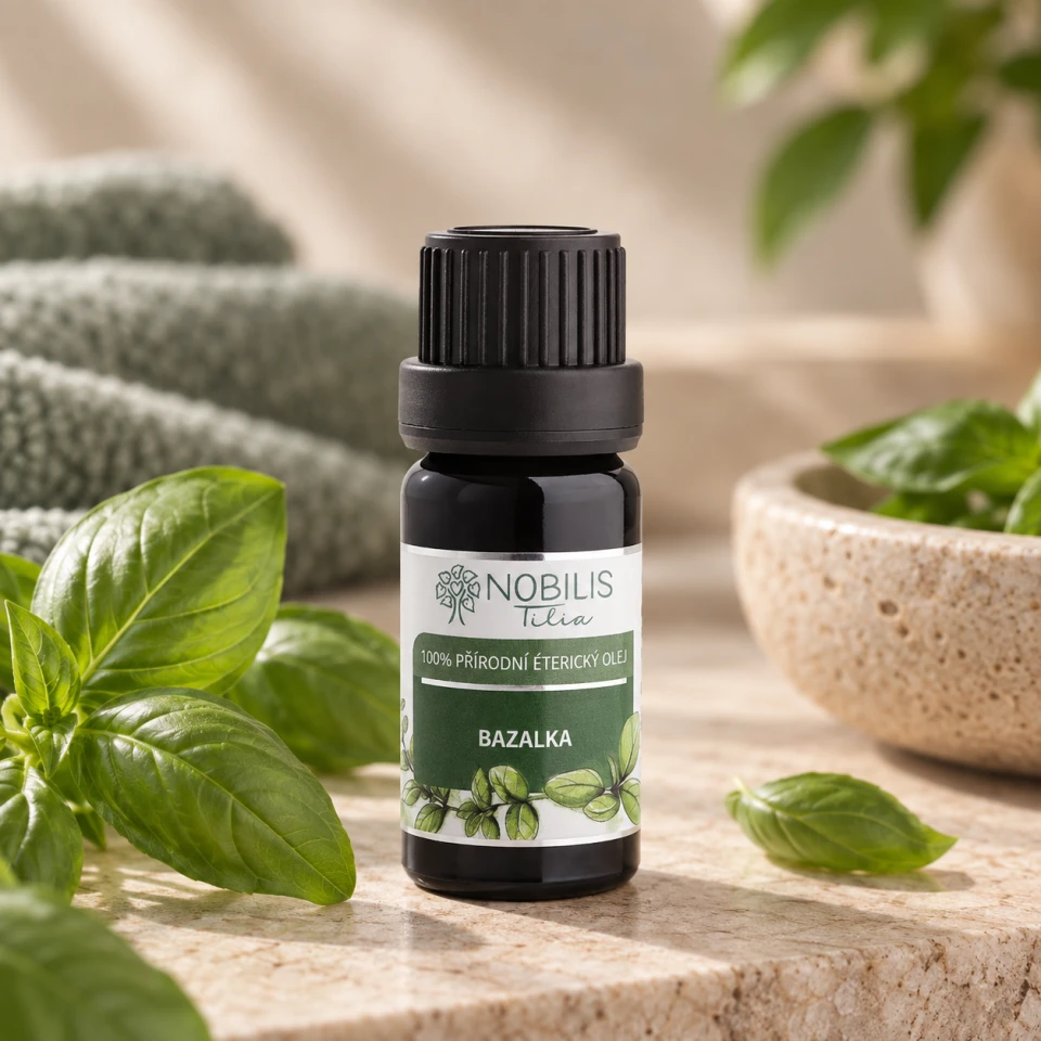 Nobilis Tilia Éterický olej Bazalka: 10 ml