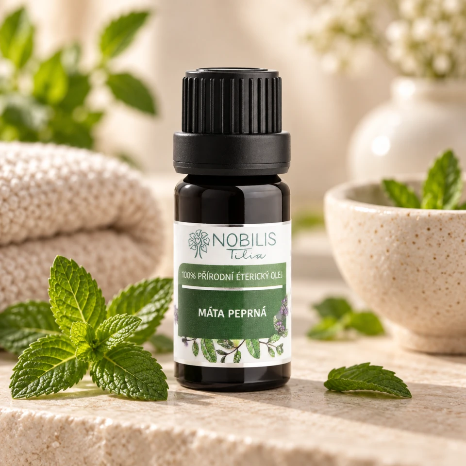 Nobilis Tilia Éterický olej Máta peprná: 10 ml