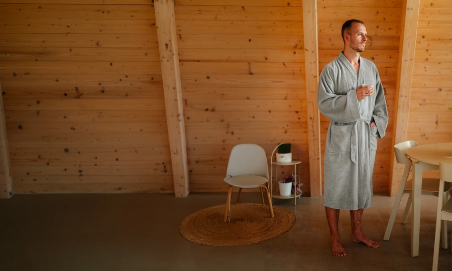 Volný kimono střih