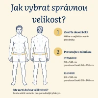Pánský bavlněný saunový kilt, Tmavě šedá