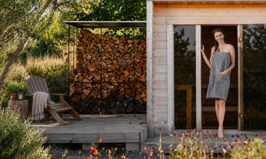 Do sauny. Do wellness. I domů.