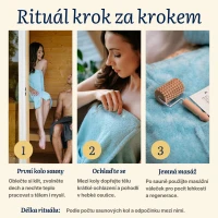 Saunový rituál bambus – sada pro ženy