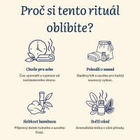 Saunový rituál bambus – sada pro muže