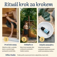 Saunový rituál bambus – sada pro muže