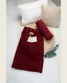 Saunový rituál bavlna – sada pro ženy