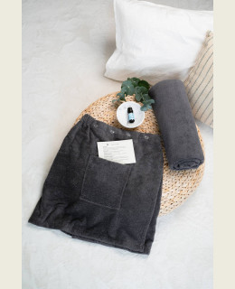 Saunový rituál bavlna – sada pro muže