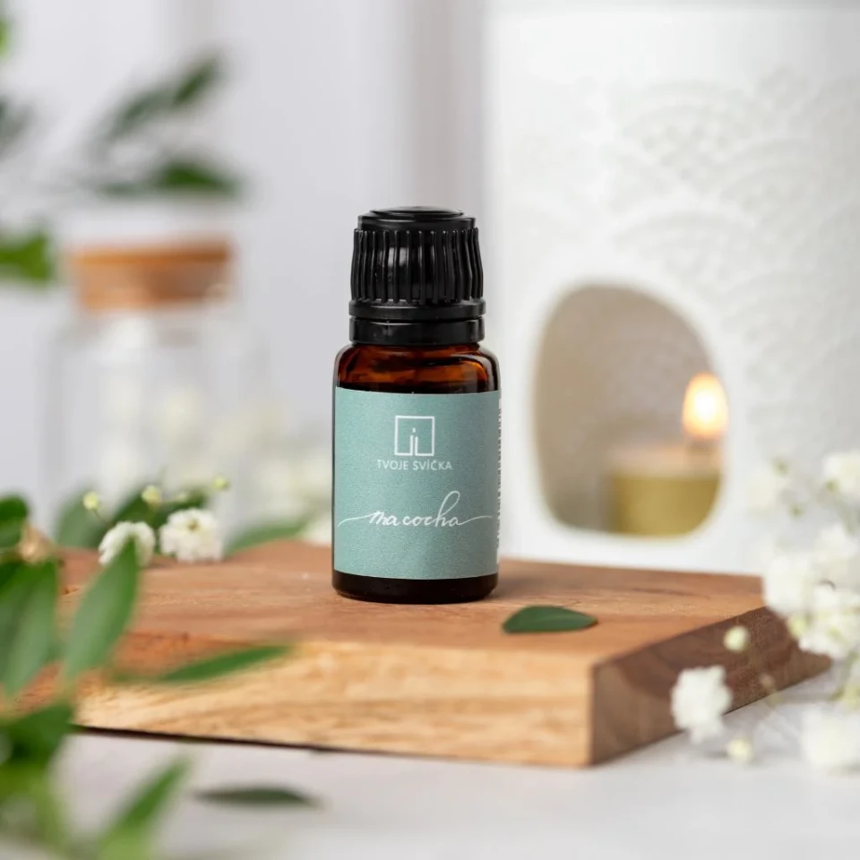 Směs éterických olejů MACOCHA - pomeranč a zázvor - 10 ml