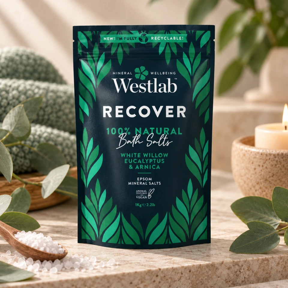 Westlab Epsomská koupelová sůl Recover, 1 kg