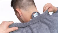Sada Dark Grey: župan KIMONO + pánský saunový kilt + osuška