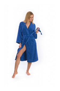 Sada Navy Blue: župan KIMONO + dámský saunový kilt + osuška