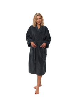 Dámský župan kimono, Cool Gray