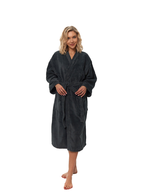 Dámský župan kimono, Cool Gray
