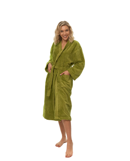 Dámský župan kimono, Olive Green