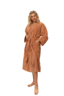Dámský župan Kimono, Terakotová
