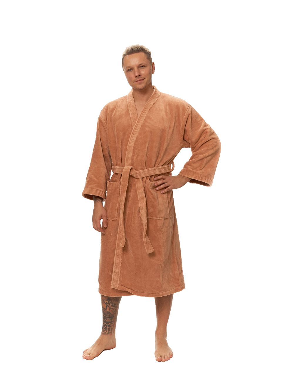 Pánský župan Kimono, Terakotová