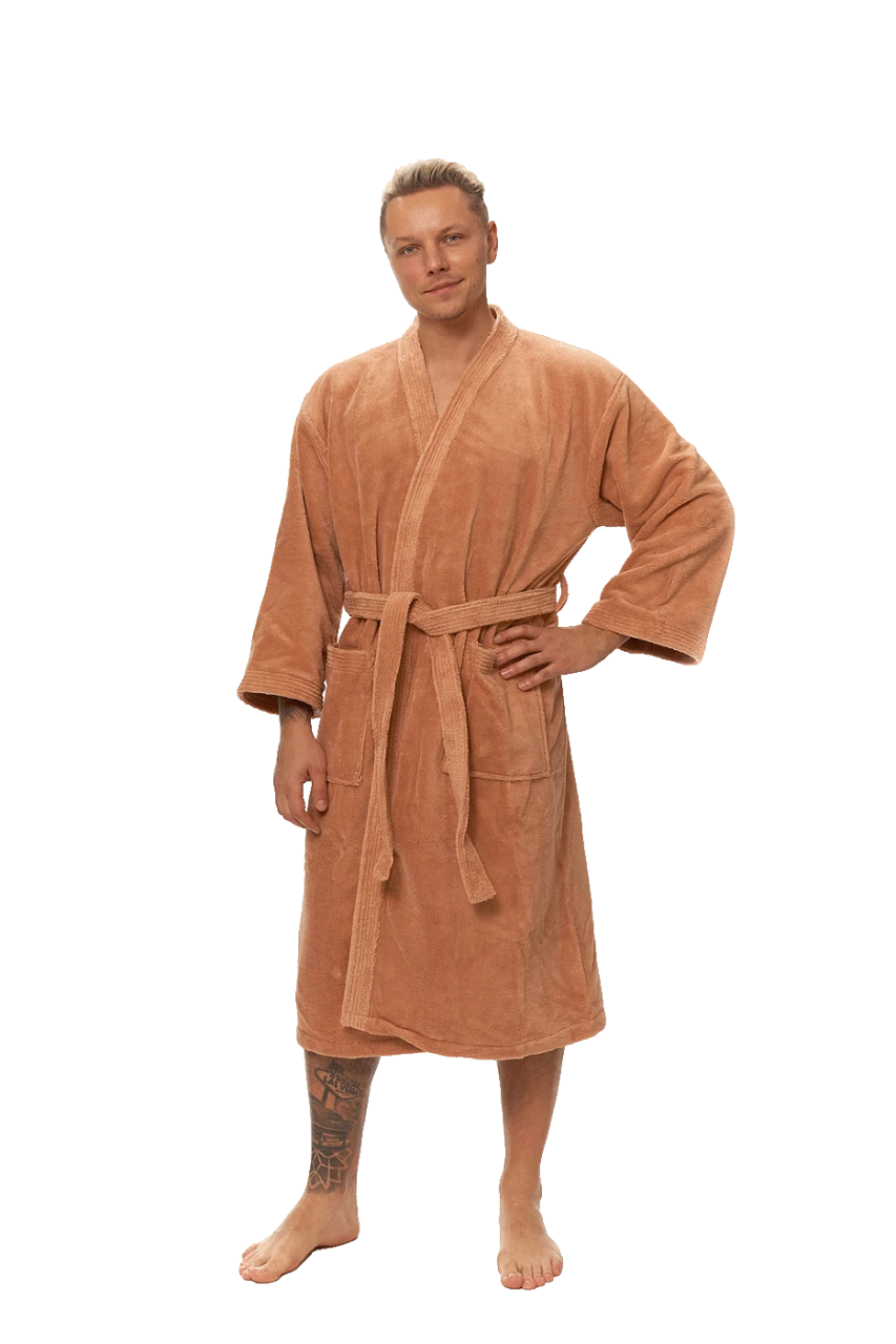 Pánský župan Kimono, Terakotová