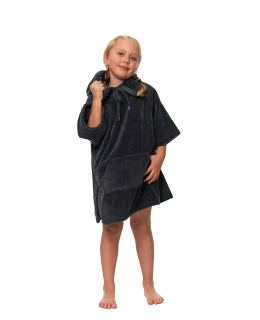 Dětské plážové pončo, 3-5 let, Cool Gray