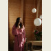 Dámský bambusový župan Kimono, Pudrová růžová