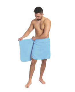 Pánský saunový ručník Light Blue