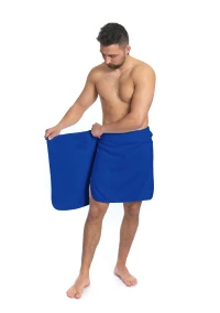Pánský saunový ručník Navy Blue