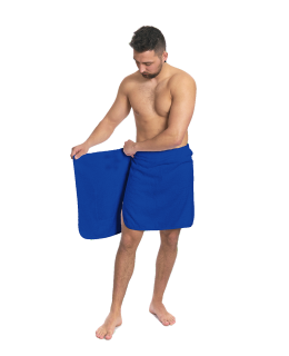 Pánský saunový ručník Navy Blue