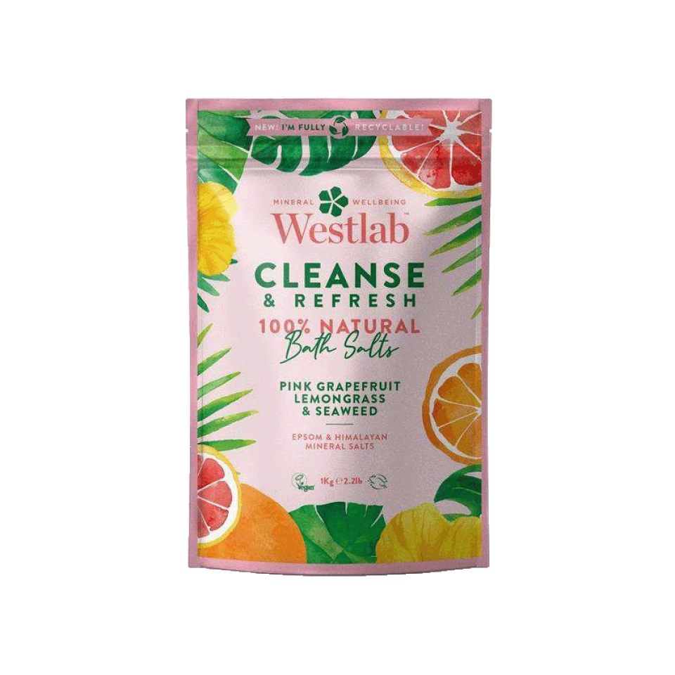 Westlab Epsomská koupelová sůl Cleanse, 1 kg