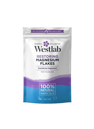 Westlab Epsomská koupelová sůl Hořčíkové vločky, 1 kg