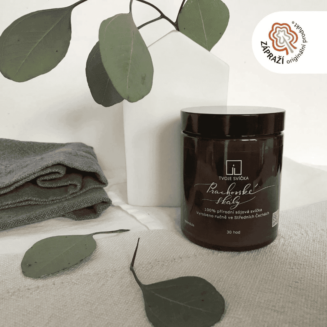 Vonná svíčka Prachovské skály