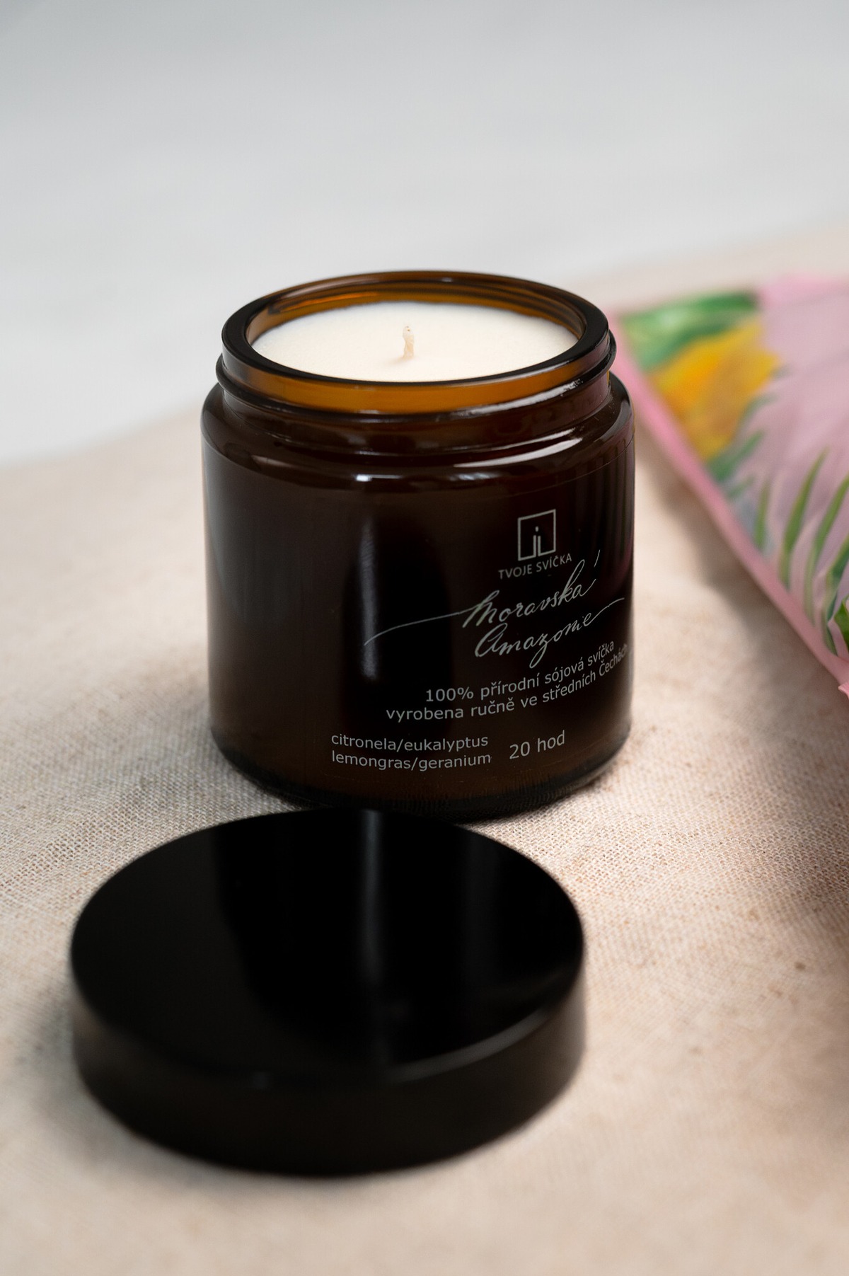 Levandulová svíčka pro večerní klid