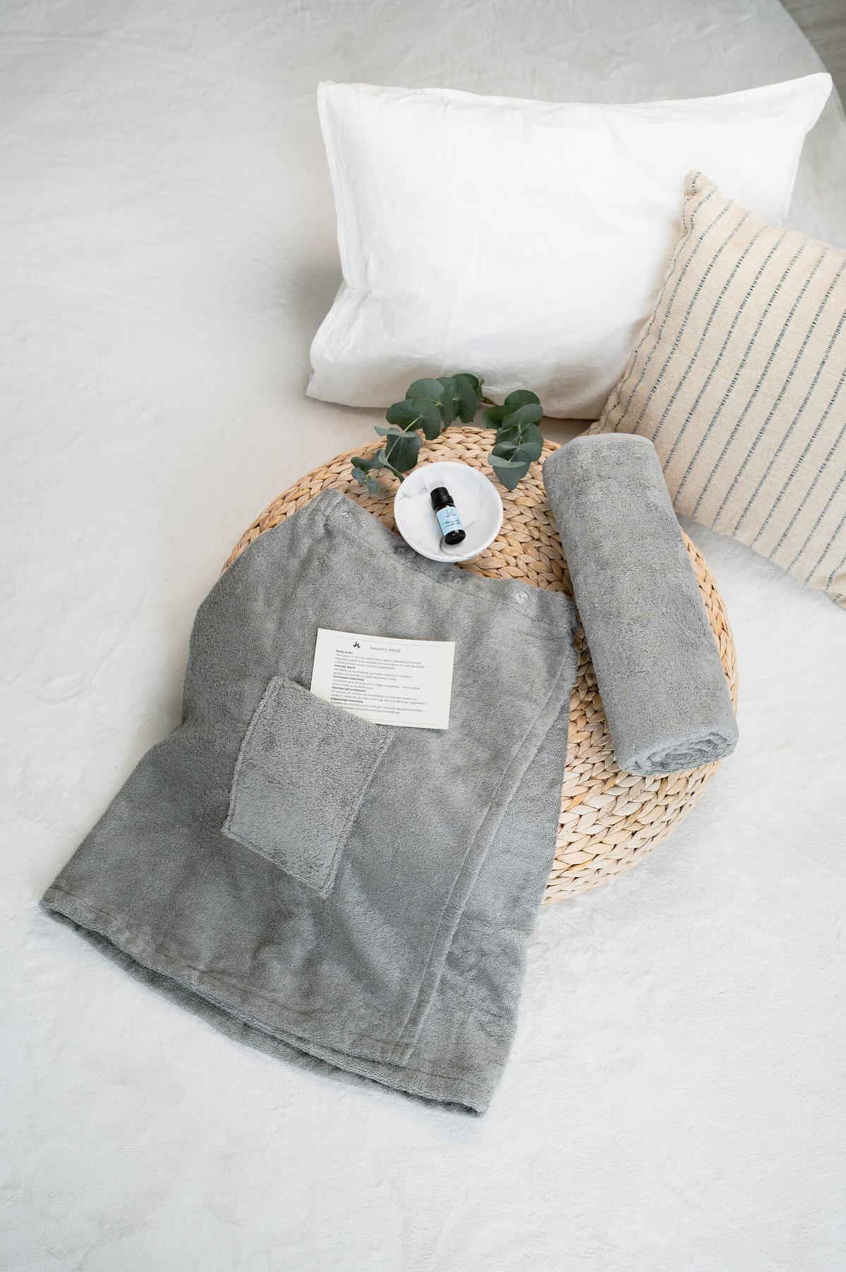 Saunový rituál bambus – sada pro muže